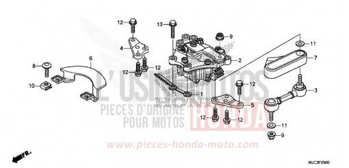 STEERING DAMPER CBR600RAD de 2013